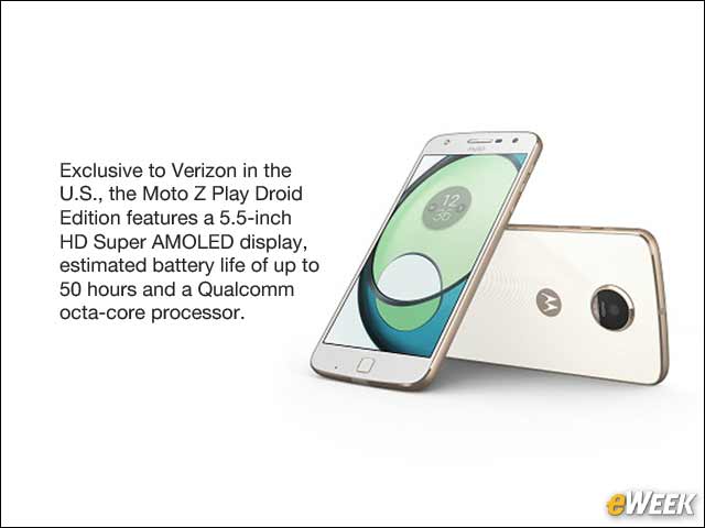 1 - Lenovo's Latest Smartphone, the Moto Z Play Droid Edition, Debuts