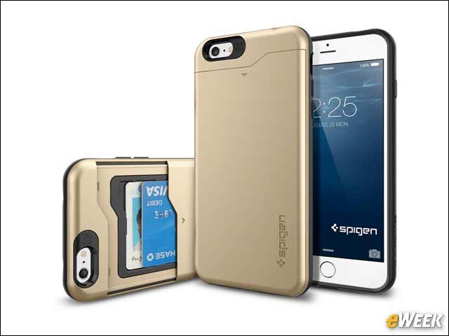 4 - Spigen Slim Armor CS Holds Cards, Too ($39.99)