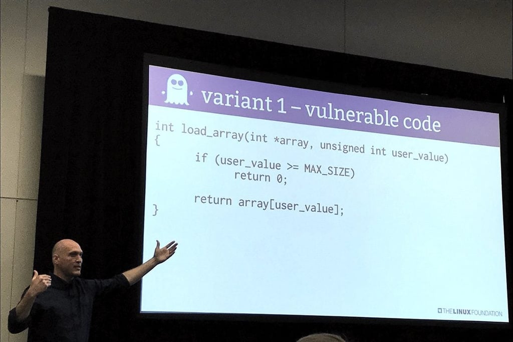 Greg Kroah-Hartman Meltdown Spectre