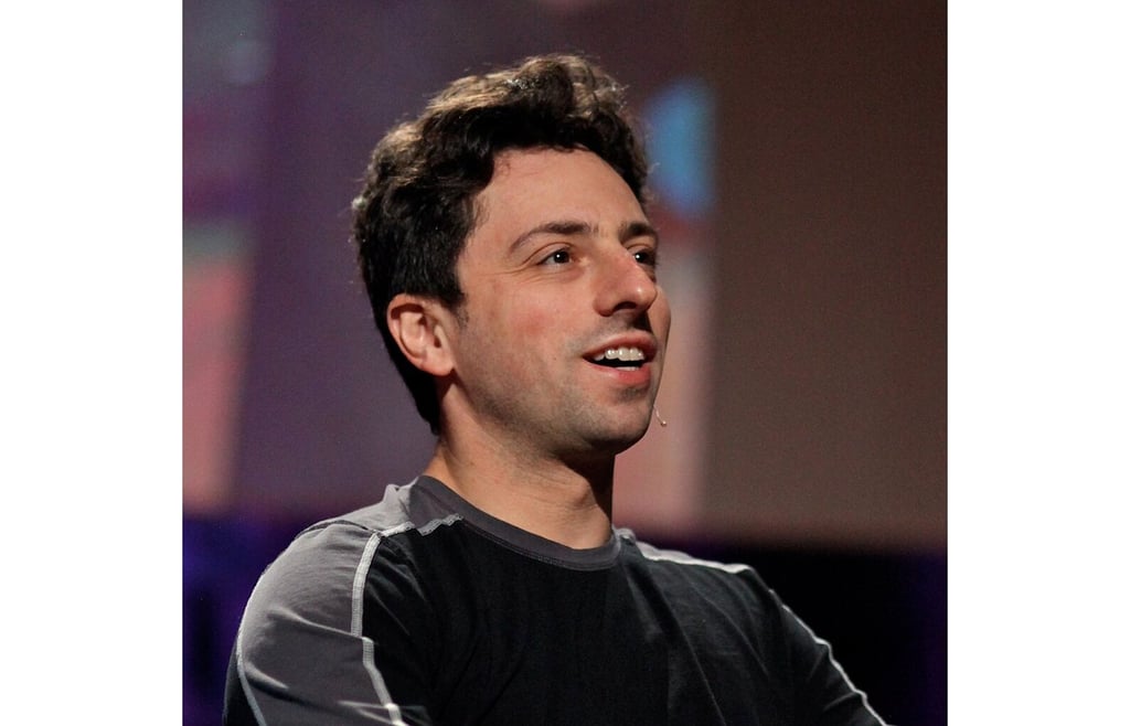 Photo of Sergey Brin.