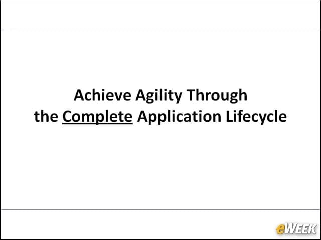 Achieve Enterprise Agility Throughout the Complete Lifecycle