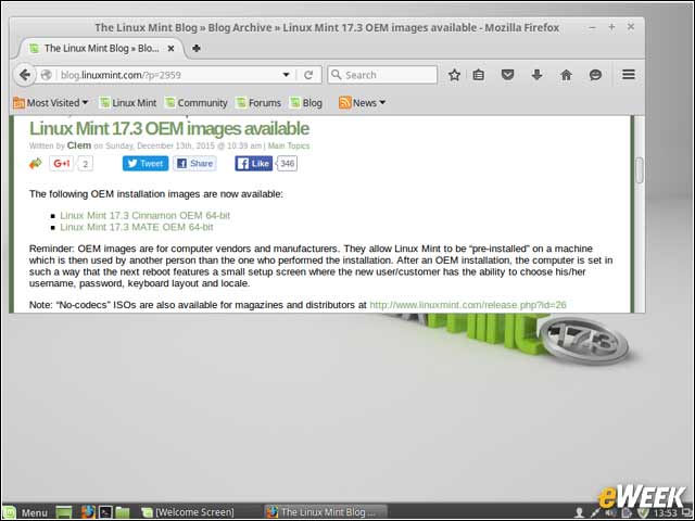 9 - Linux Mint Rosa Packaged for OEMs