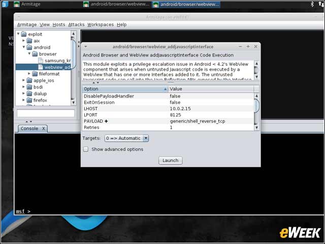 8 - Armitage Enables Researchers to Manage Attacks