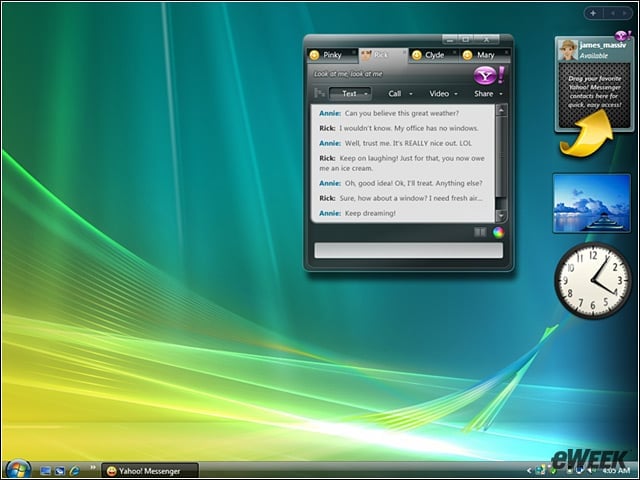 Yahoo! Messenger for Windows Vista