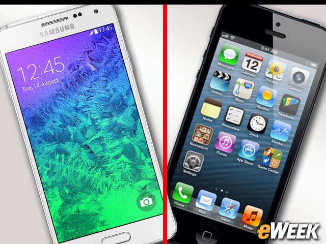 Galaxy Alpha vs. iPhone 5S: A Side-by-Side Comparison