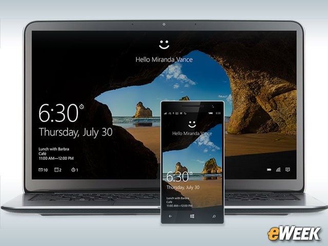 Windows Hello Recognizes Your Smiling Face
