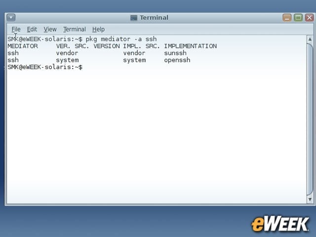 Users Get SSH Choice