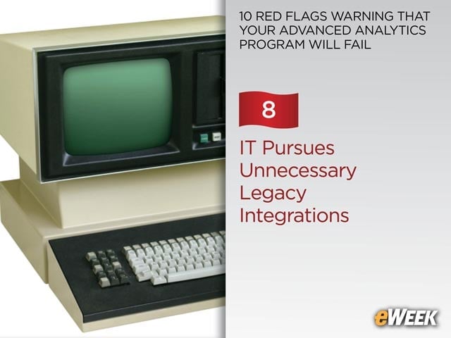 IT Pursues Unnecessary Legacy Integrations