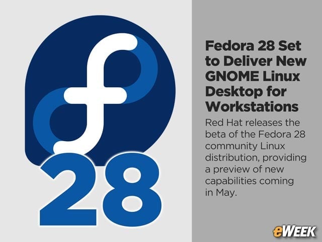 Fedora 28 Set to Deliver New GNOME Linux Desktop for Workstations