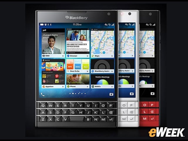 BlackBerry's Passport Has a Wider Keyboard and Display