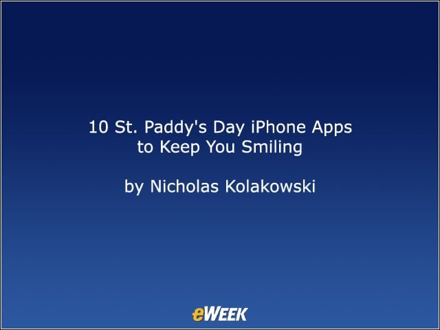 10 St. Paddys Day iPhone Apps to Keep You Smiling