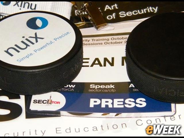 Hockey Puck Giveaway