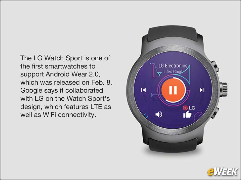 1 - LG Watch Sport Designed to Take Advantage of Android Wear 2.0