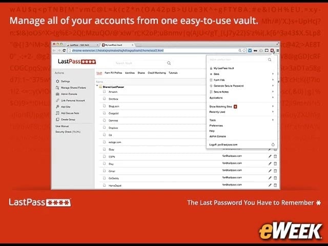 LastPass Handles All of Your Passwords