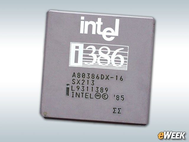The 386 and Pentium