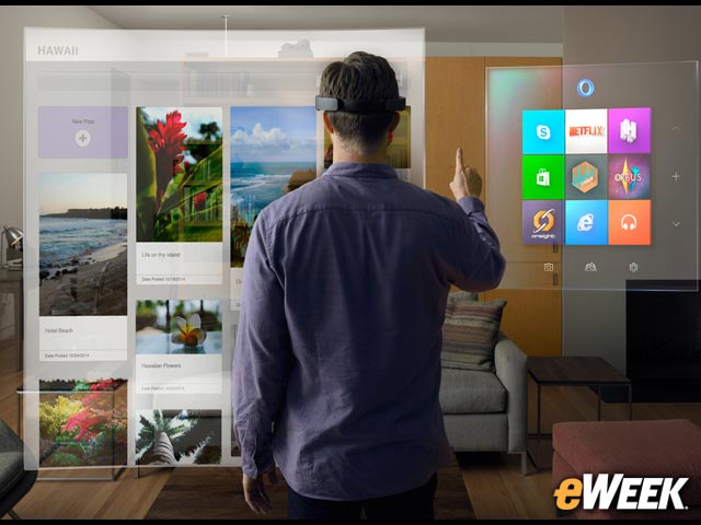 HoloLens Will Enable Windows 10 Users to Work in 3D Virtual Environment