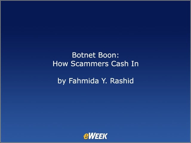 Botnet Boon: How Scammers Cash In
