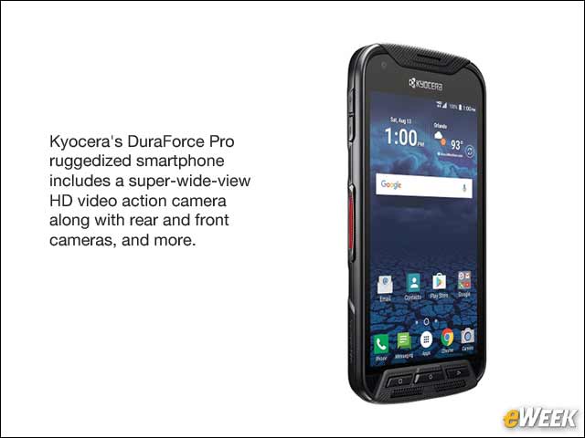 1 - Kyocera DuraForce Pro Ruggedized Phone Features 3 Cameras