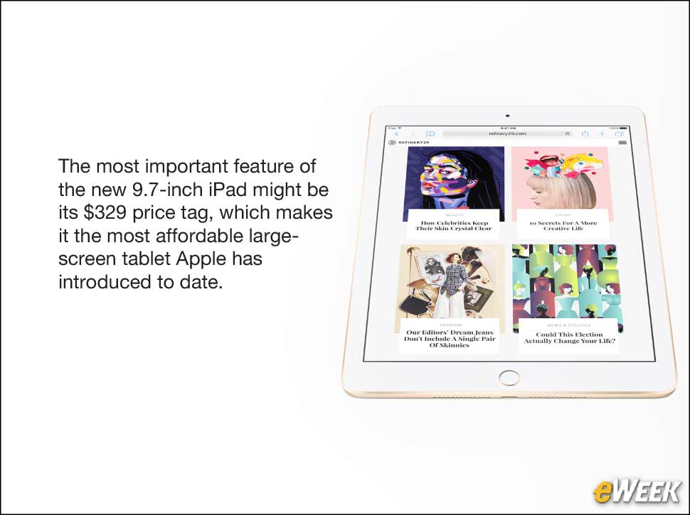 1 - Why the New 9.7-Inch iPad Might Jumpstart Becalmed Apple Tablet Sales