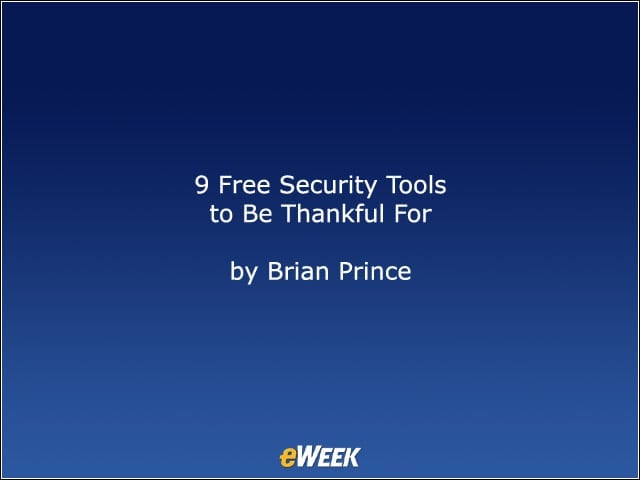 9 Free Security Tools to Be Thankful For