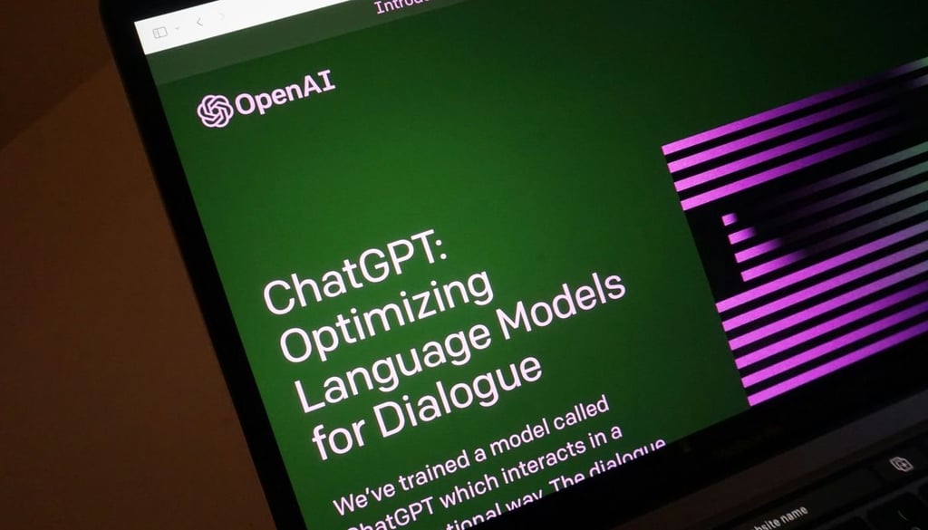 OpenAI webpage