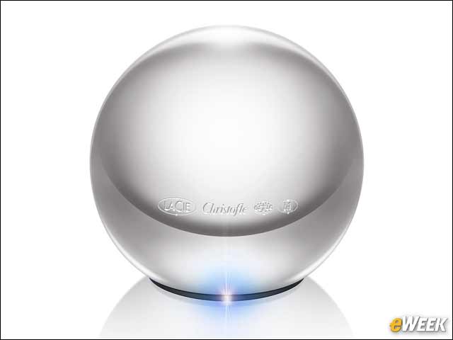 11 - LaCie Christofle Sphere is a Silver Storage Star ($490)