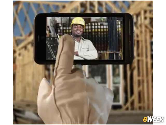 7 - Touch-Screen Usable When Wet or While Wearing Gloves