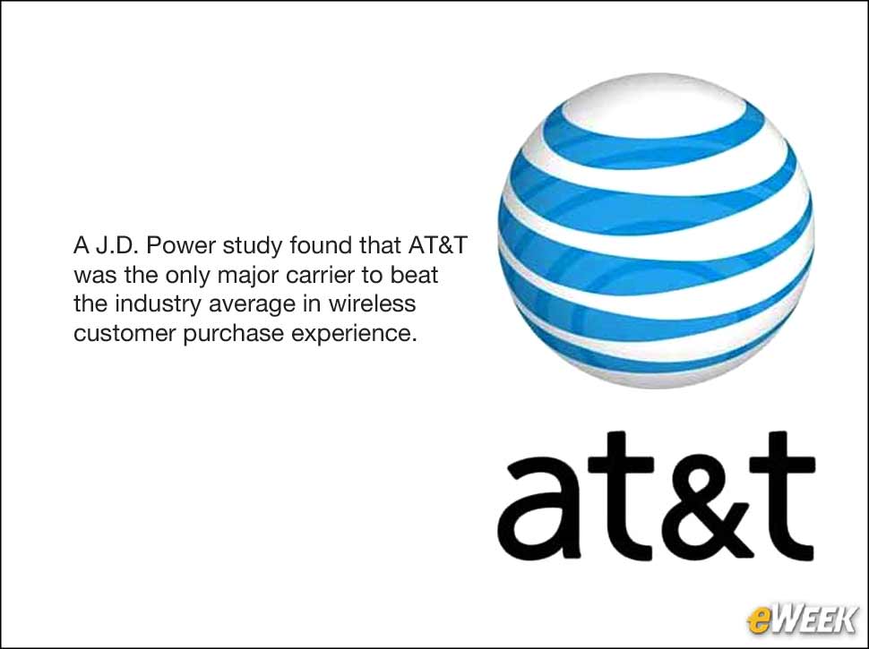 1 - J.D. Power Study Finds AT&T Delivers Top Mobile Purchase Experience