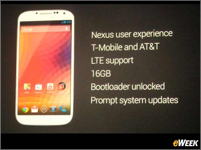 10 - New Galaxy S 4 for Google Play