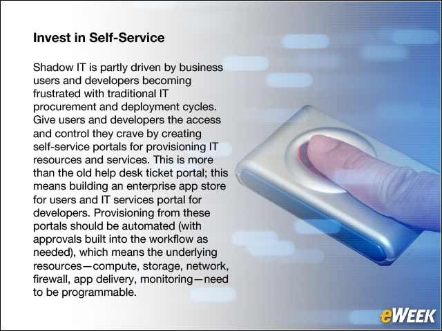 10 - Invest in Self-Service