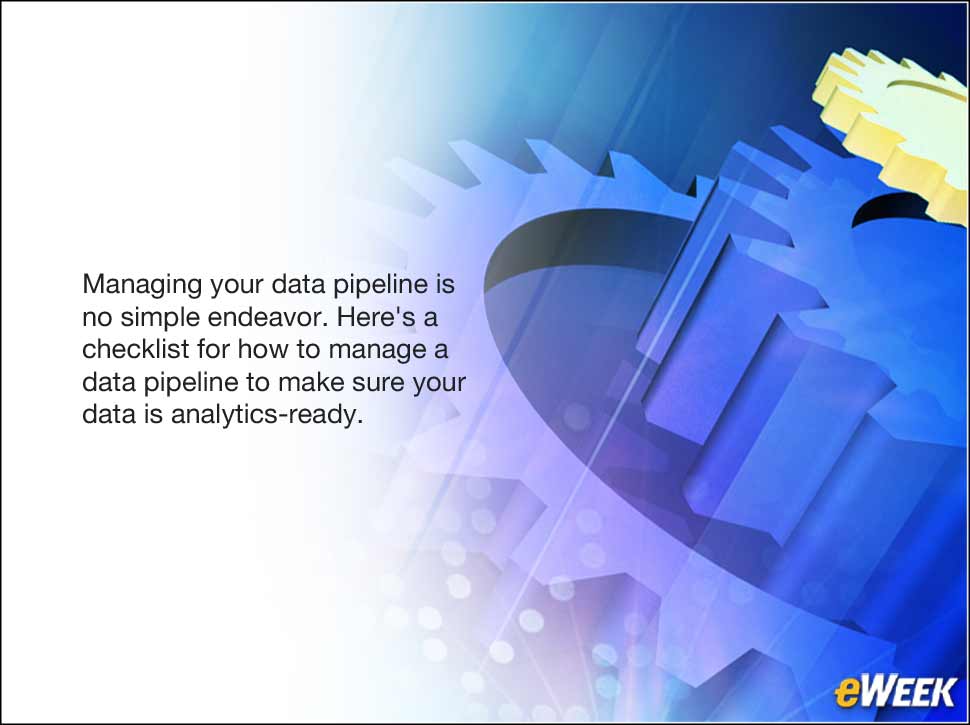 1 - Eight Essential Boxes to Check for Managing Analytics Data Pipeline