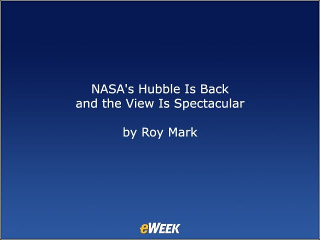 NASA’s Hubble Is Back and the View Is Spectacular