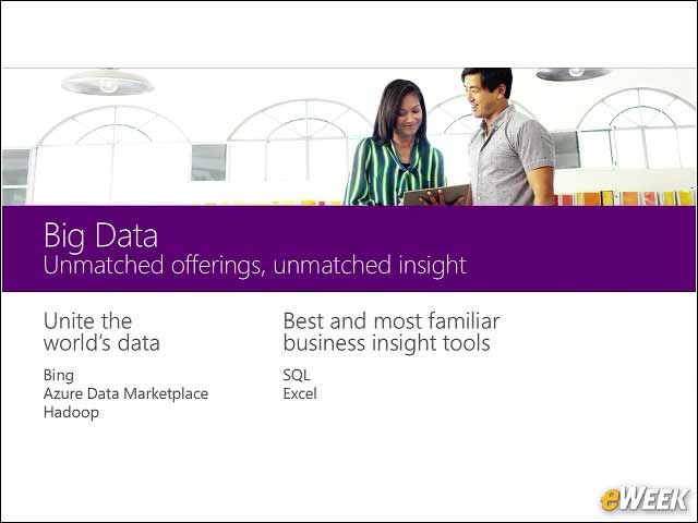 7 - Microsoft Attacks Big Data