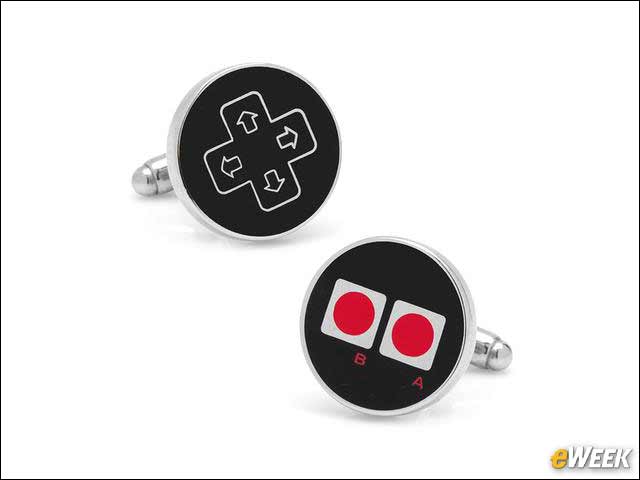 5 - Retro Gamer Cuff Links for Men Who Play ($49.94)