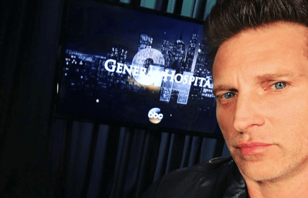 A photo of Steve Burton of General Hospital.