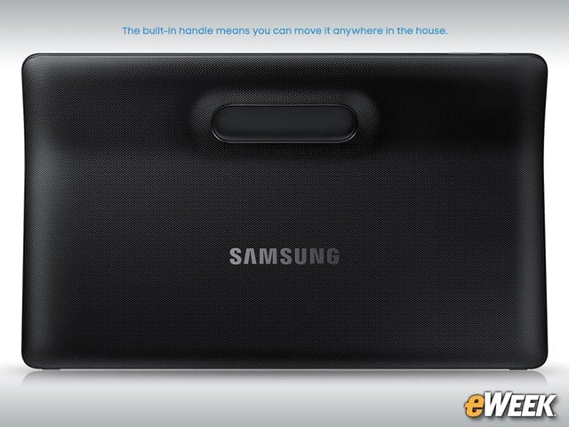Galaxy View Addresses Portability With a Handle