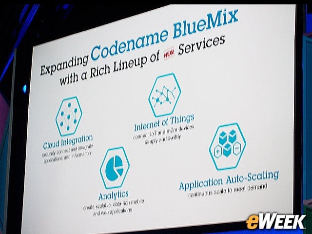 New BlueMix Services