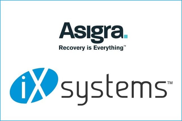 iXsystems.Asigra.logos