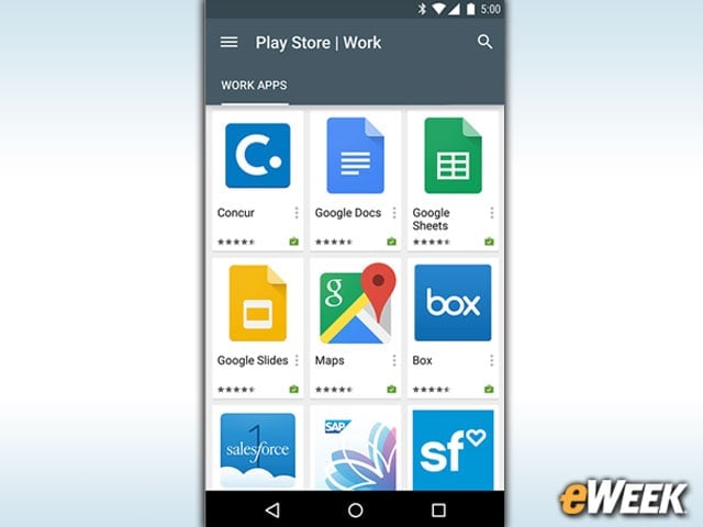 There Is a Modified Google Play Store for Business