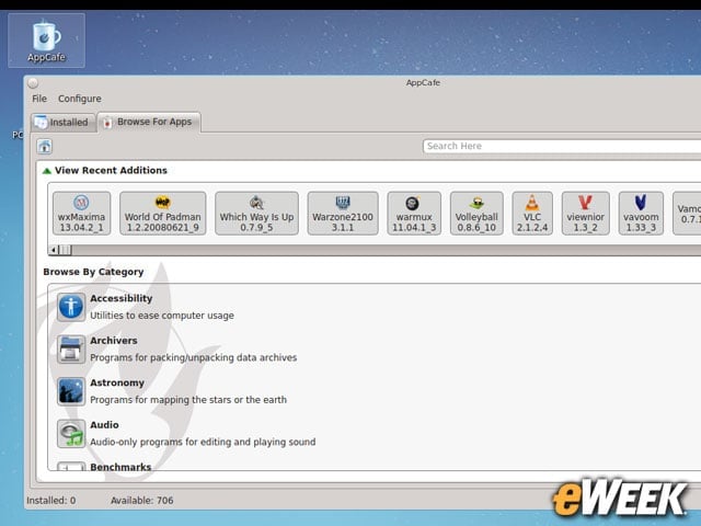 AppCafe Is a Place to Find New PC-BSD Applications