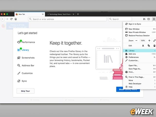 History Comes to the Firefox Library