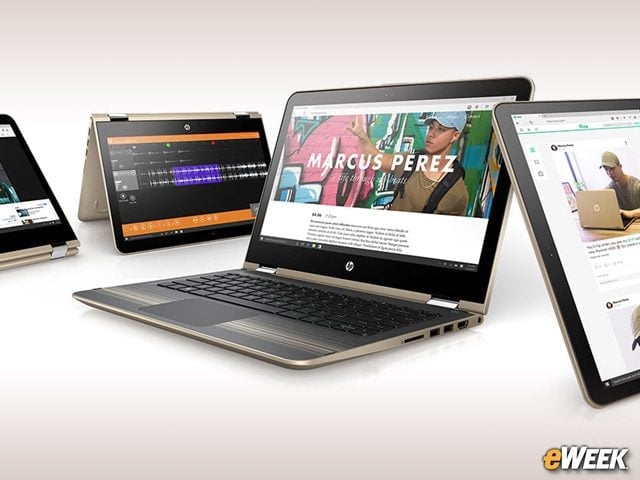 HP Designs Pavilion x360 to Work Well in Four 'Modes'