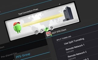 NCP Virtual Private Network Client Supports Android BYOD Security