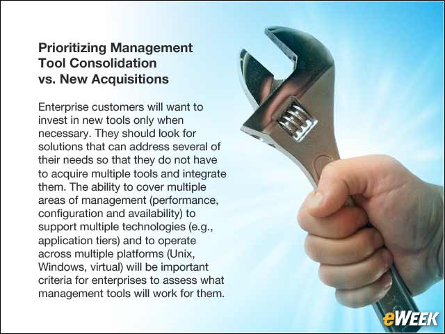 6 - Prioritizing Management Tool Consolidation vs. New Acquisitions