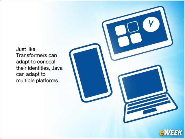 3 - Java = Transformers
