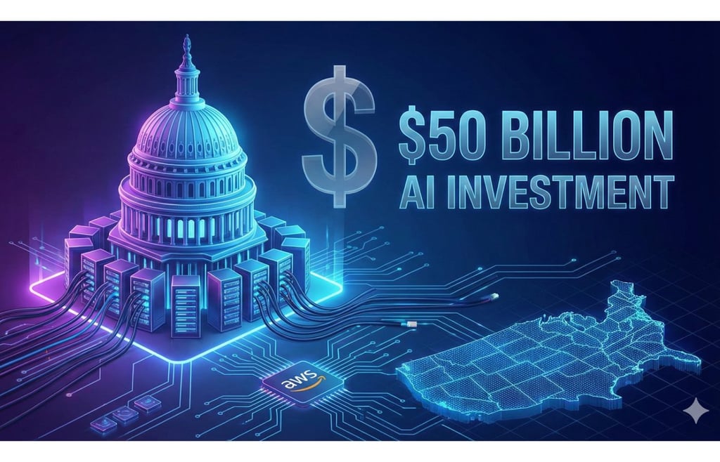 Amazon Web Services' $50 billion AI investment