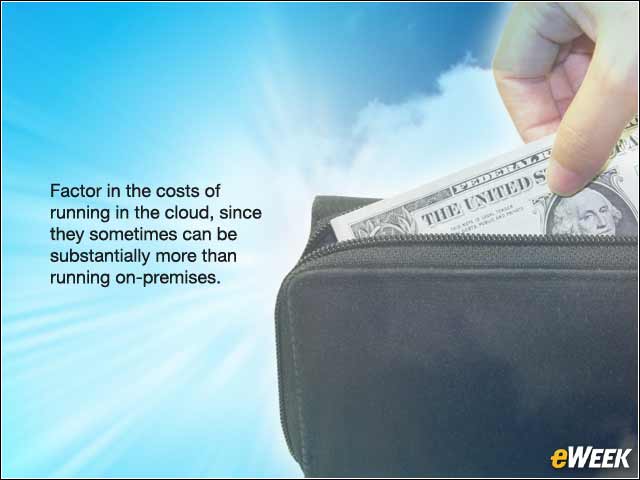 8 - Costs of Running in the Cloud vs. On-Premises