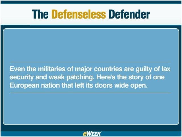 The Defenseless Defender