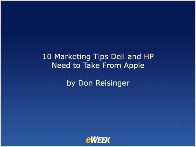 10 Marketing Tips Dell and HP Need to Take from Apple