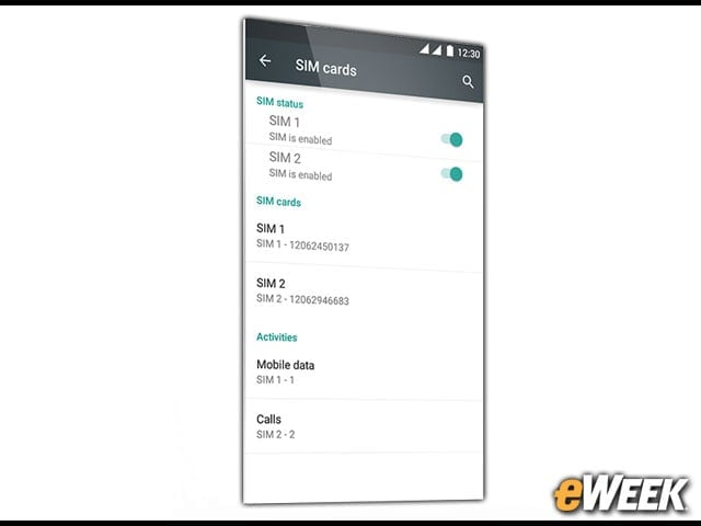 There's Full Support for Dual SIM